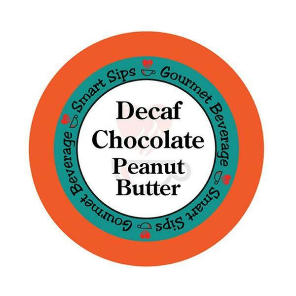 Erico Decaf Chocolate Peanut Butter Coffee for All Keurig K-cup Machines, 24PK DECCHOPBUT24